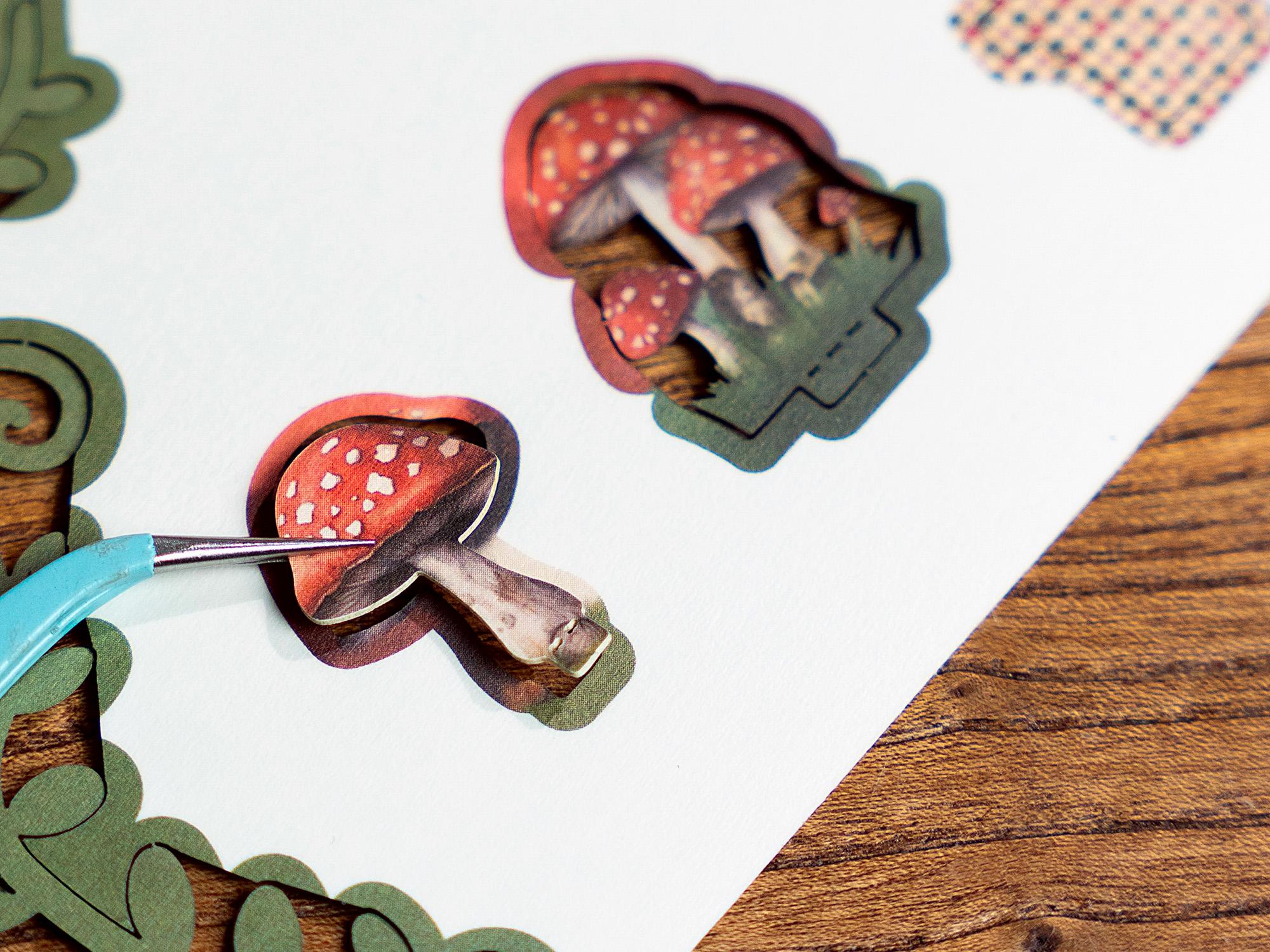 DIY Miniature Book Nook Kit | Fall into Wonder w/ LED Lights